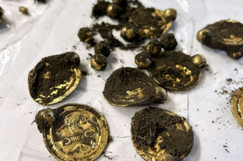 An archaeological find on an island in southern Norway is dubbed the gold find of the century