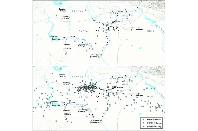 SPY SATELLITES REVEAL HUNDREDS OF UNDISCOVERED ROMAN FORTS