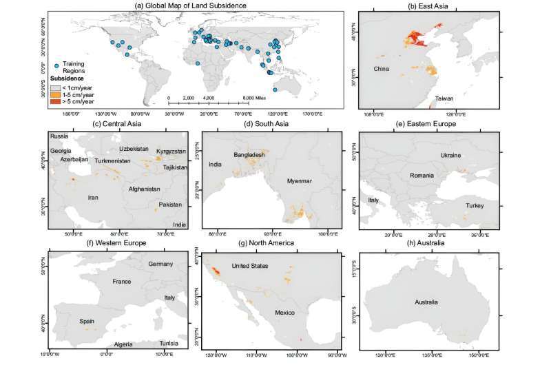 Scientists map loss of groundwater storage around the world