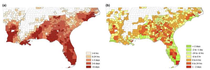 Research shows disadvantaged people wait significantly longer for power restoration after major storms