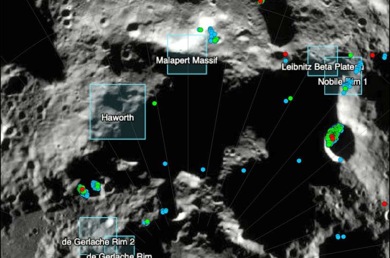 Scientists discover the moon is shrinking, causing landslides and instability in lunar south pole