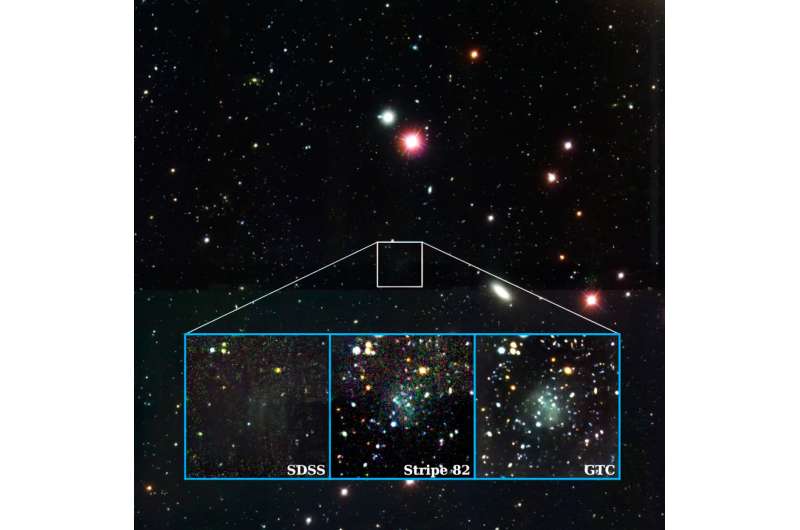 Nube, the almost invisible galaxy which challenges the dark matter model