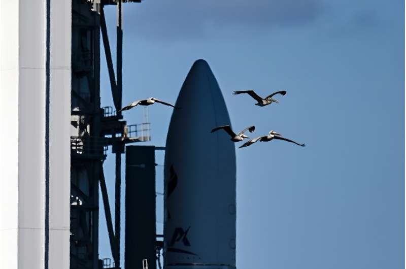 United Launch Alliance's new rocket blasted off on the first American attempt to land on the Moon in over a century