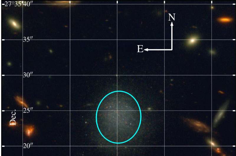 Team of astronomers discovers galaxy that shouldn’t exist