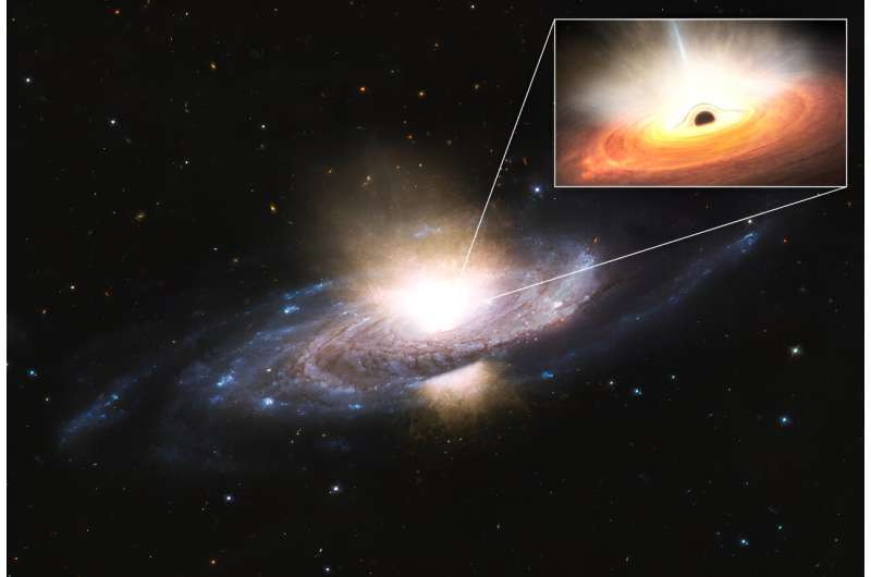 XMM-Newton spots a black hole throwing a tantrum