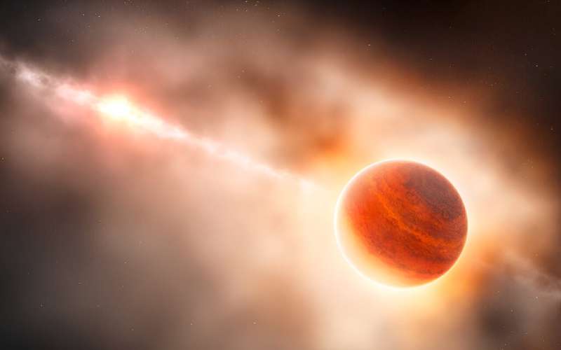 Astronomers conduct first search for forming planets with new space telescope