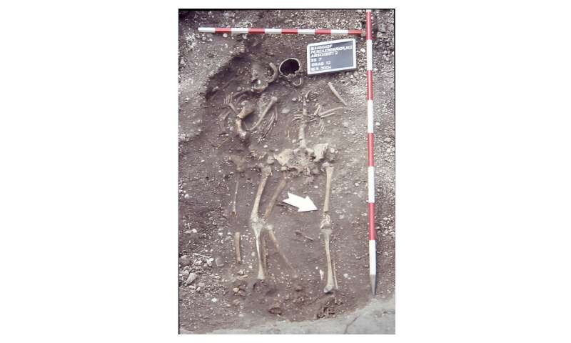 First mother-daughter burial from Roman times in Austria