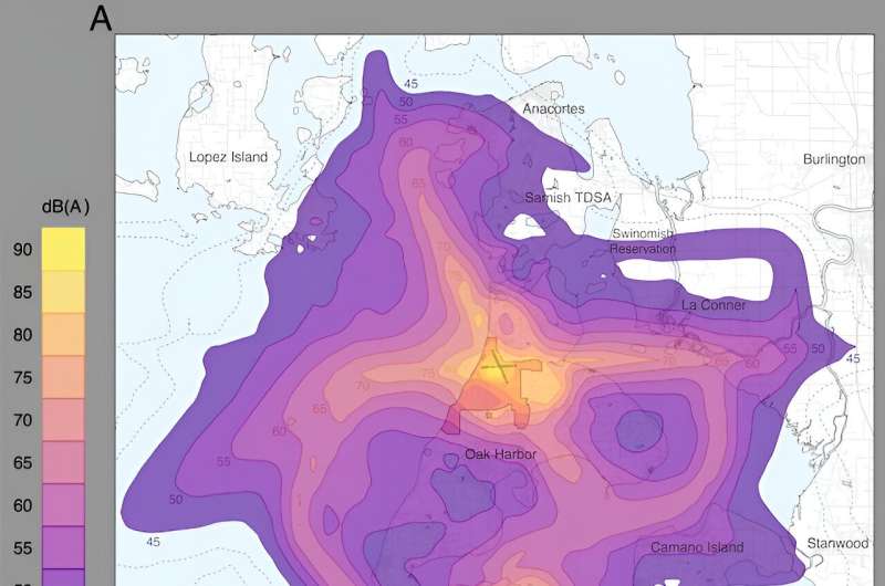 Navy Growler jet noise over Whidbey Island could impact 74,000 people's health