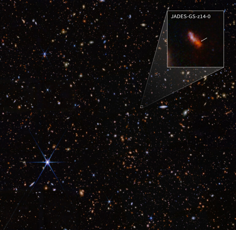 Astronomers find most distant galaxy using James Webb Space Telescope