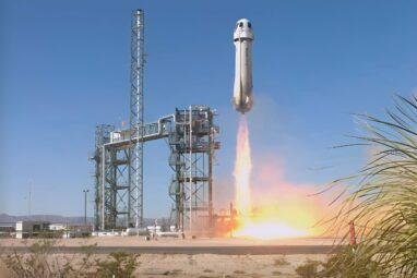 Blue Origin flies thrill seekers to space, including oldest astronaut