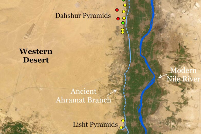 Discovery may explain why Egyptian pyramids were built along long ...