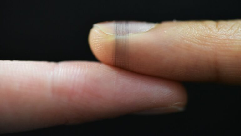 Imperceptible sensors made from 'electronic spider silk' can be ...