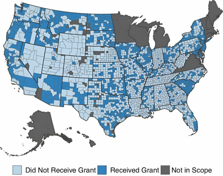 Study shows COVID-related private funding had little effect in ...