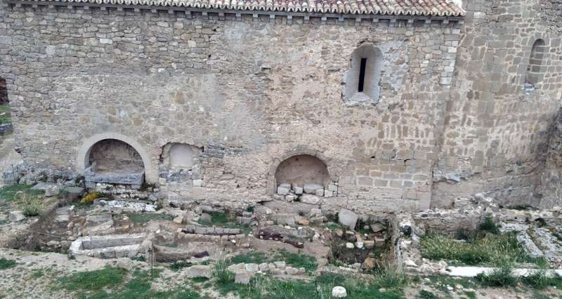 Body of a woman is discovered among the remains of 25 warrior monks of the Order of Calatrava in Guadalajara