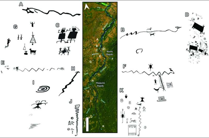 ENORMOUS ROCK ENGRAVINGS MAY BE PREHISTORIC TERRITORIAL MARKERS