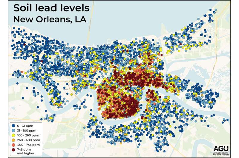 At least one in four US residential yards exceeds new EPA lead soil level guideline