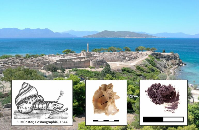 Analysis indicates Greek island was home to Bronze Age purple dye ...