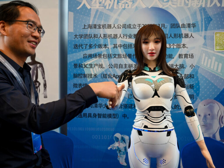 Chinese robot developers hope for road out of 'uncanny valley'