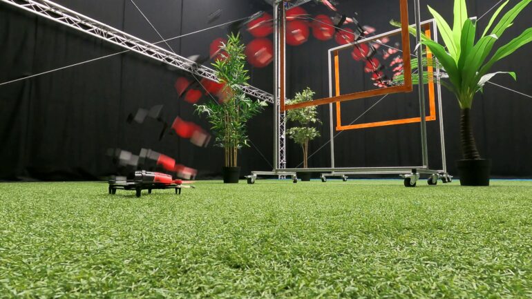 Drone racing prepares neural-network AI for space