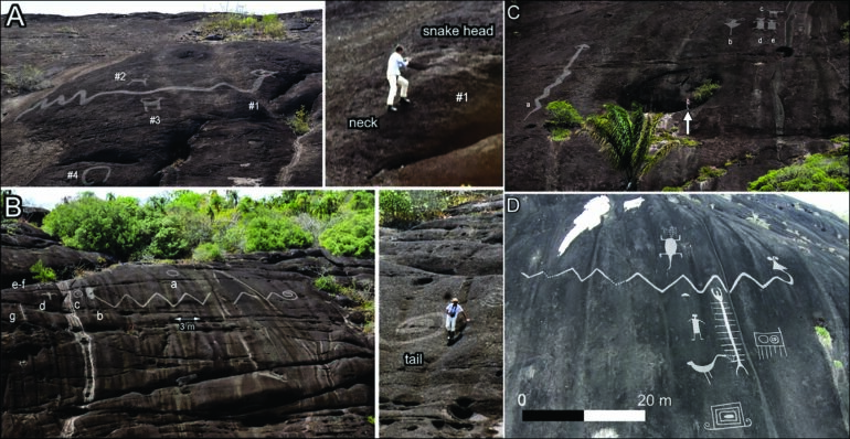 Enormous rock engravings may be prehistoric territorial markers ...