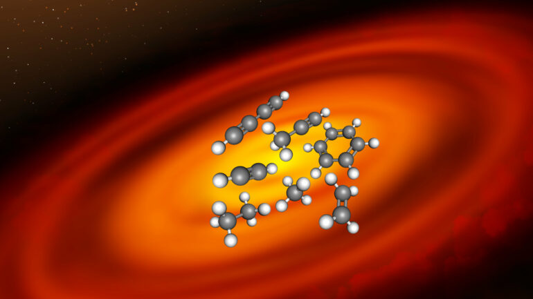 JWST discovers large variety of carbon-rich gases that serve as ...