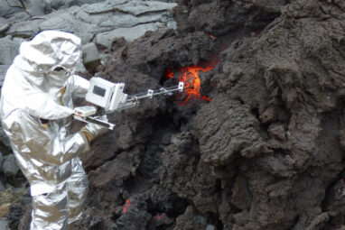 Researchers develop instrument to measure lava viscosity in the field