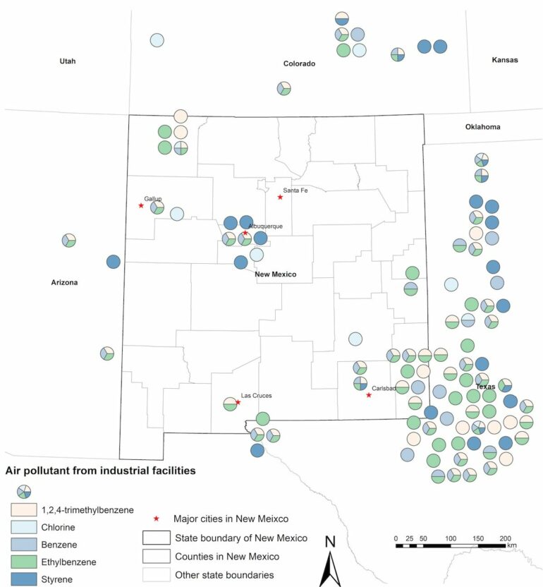 Study finds industrial air pollution contributes to New Mexico's ...