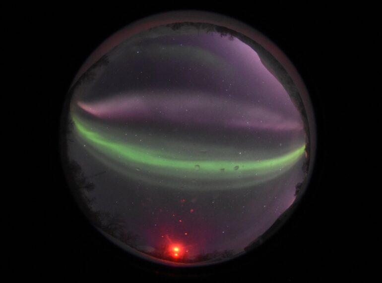 Swarm satellites help aurora chasers discover Steve's long-lost twin