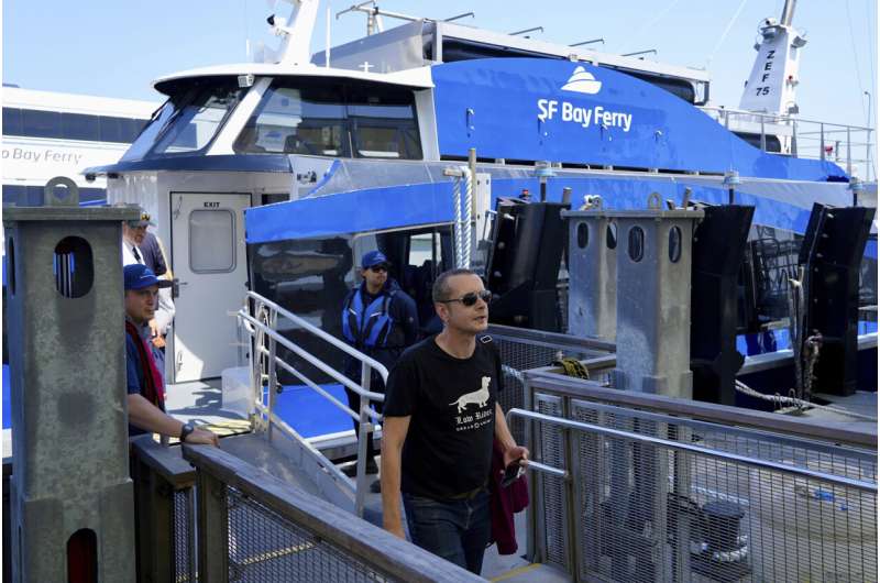 World's first hydrogen-powered commercial ferry to run on San Francisco Bay, and it's free to ride