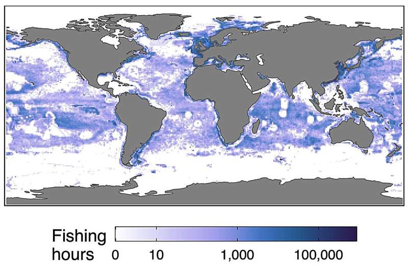 Expanding marine reserves will redistribute global fishing effort