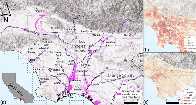 Nationwide flood models poorly reflect risks to households and properties