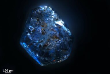 A blue miracle in the Eifel: How sapphires formed in volcanoes