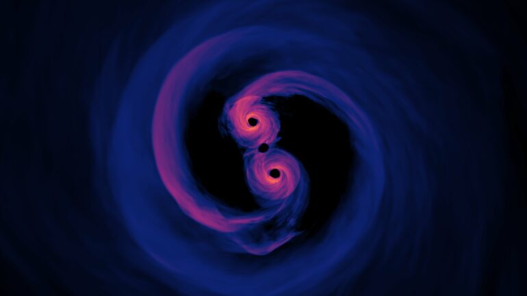 Astrophysicists uncover supermassive black hole/dark matter ...