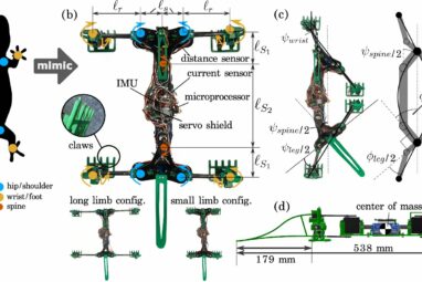 Bio-inspired lizard robot reveals what's needed for optimum locomotion
