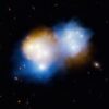 Dark Matter Flies Ahead of Normal Matter in Mega Galaxy Cluster ...