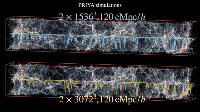 Dark matter seen through forest: Study examines matter ...