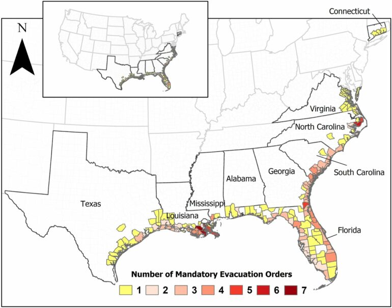 Q&A: Creators of first-ever hurricane evacuation order database ...