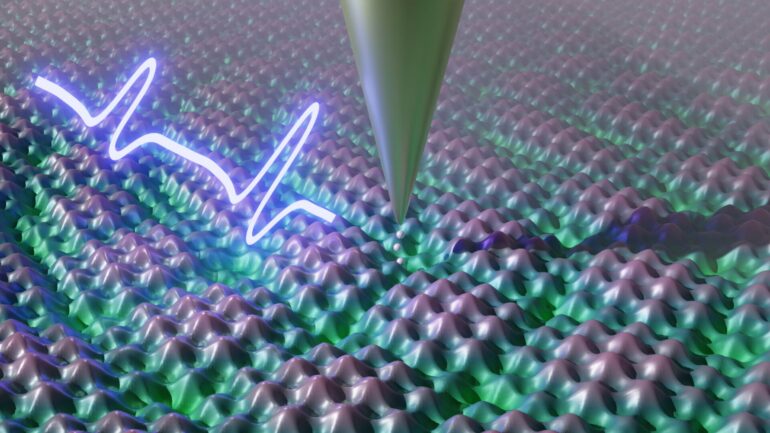 Quantum microscopy study makes electrons visible in slow motion