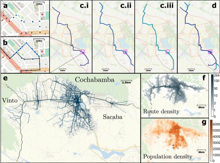 Evidently efficient: Self-organization of informal bus lines in ...