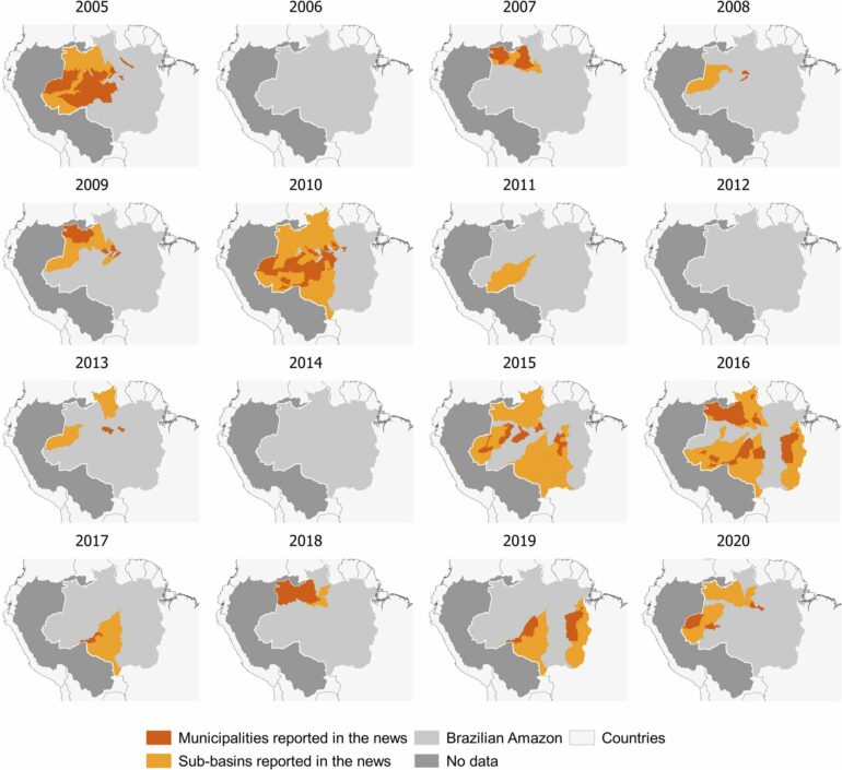 Study shows severe droughts limit Amazonian communities' access to ...