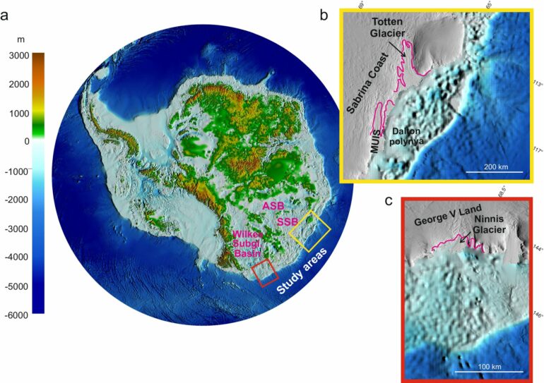 Submarine canyons are crucial for the instability of the Antarctic ...