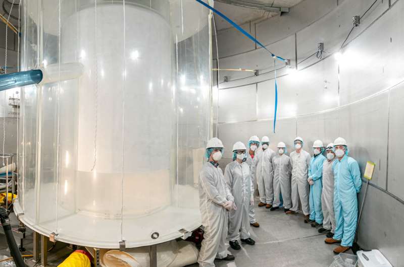 LZ experiment sets new record in search for dark matter