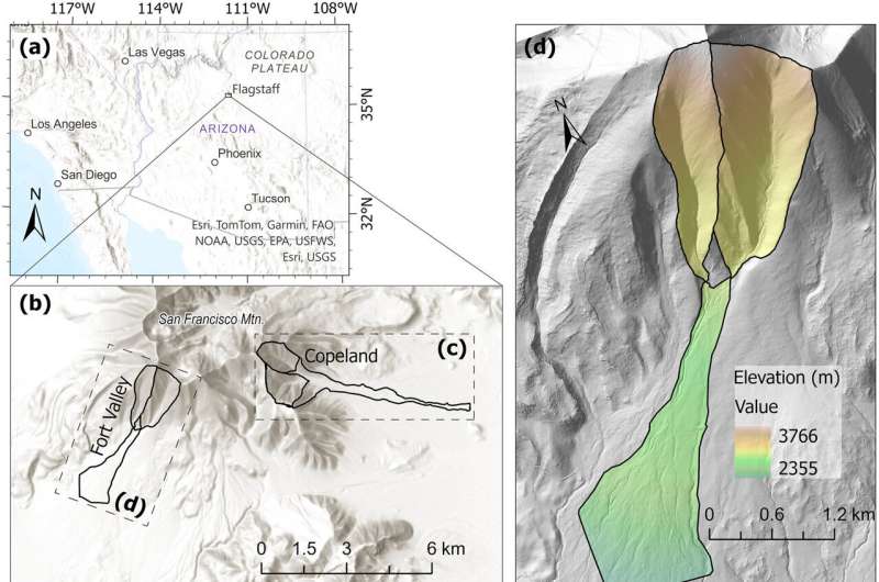 New study predicts postfire debris flows