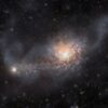 Astronomers spot merging galaxies from 12.8 billion years ago