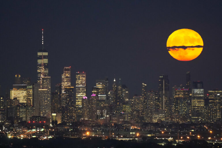 August's supermoon kicks off four months of lunar spectacles ...