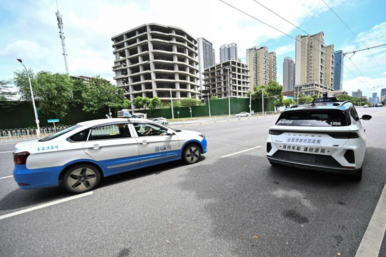 China's growing 'robotaxi' fleet sparks concern, wonder on streets