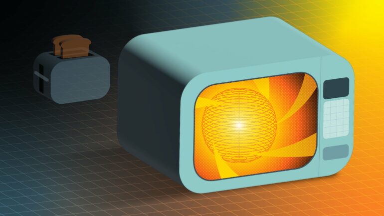 Heating for fusion: Why toast plasma when you can microwave it