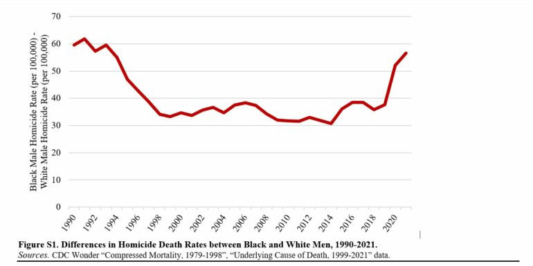 Homicide rates are a major factor in the gap between Black and ...