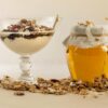 Honey added to yogurt supports probiotic cultures for digestive health