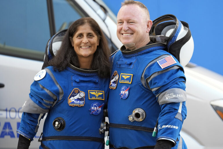 NASA still deciding whether to keep 2 astronauts at space station ...